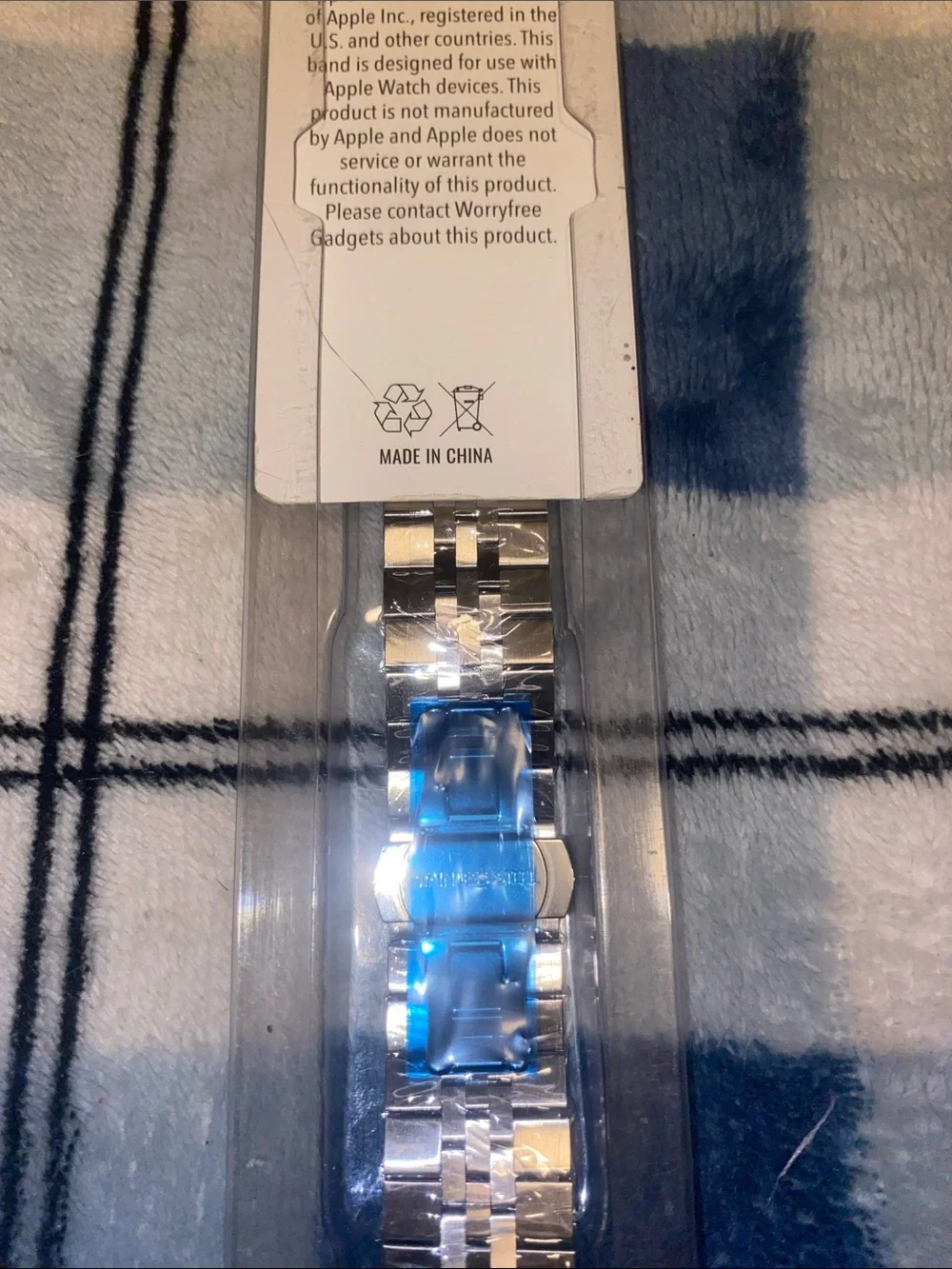 Designer Two-Tone Stainless Steel Watch Band for 38/40/41mm - Gold & Silver
